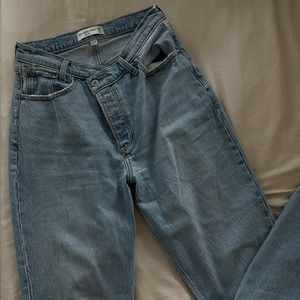 Abercrombie Curve Love Dad Jeans